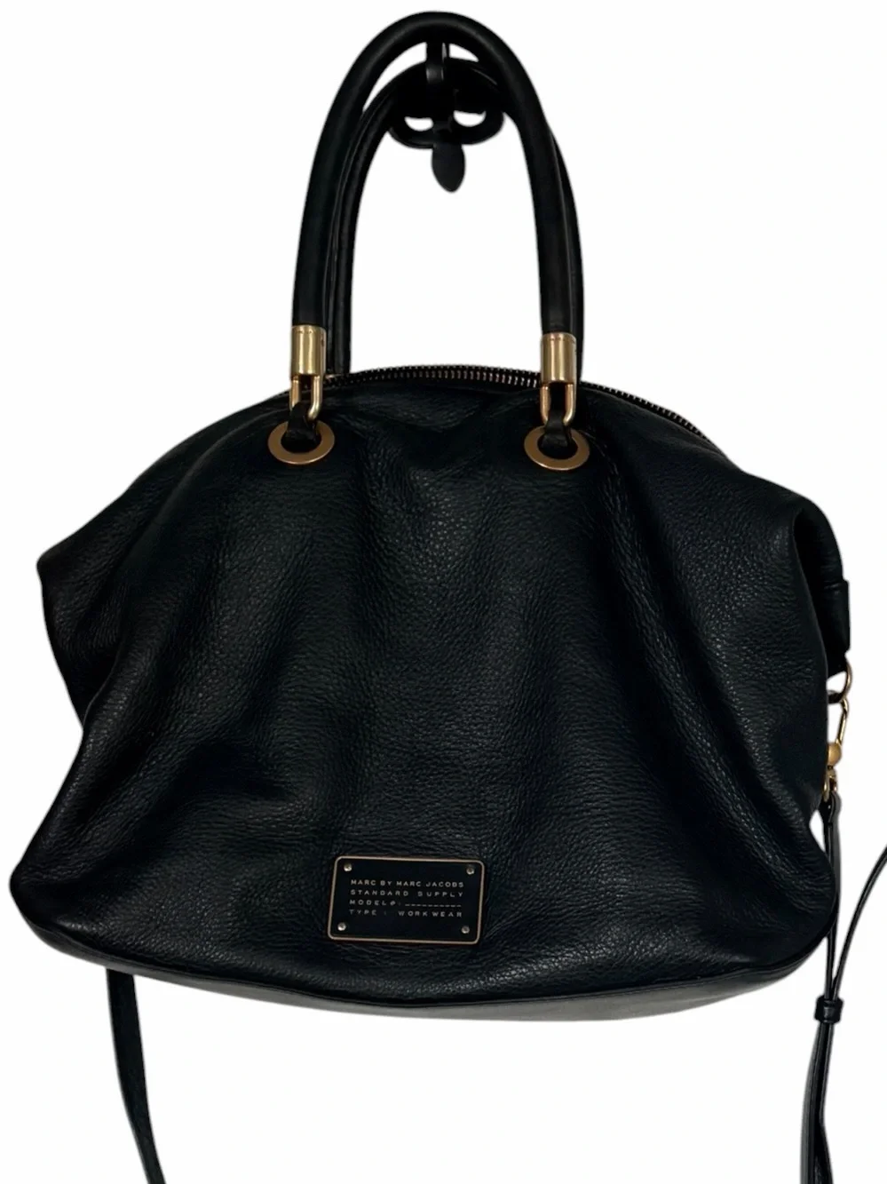 Marc Jacobs structured leather